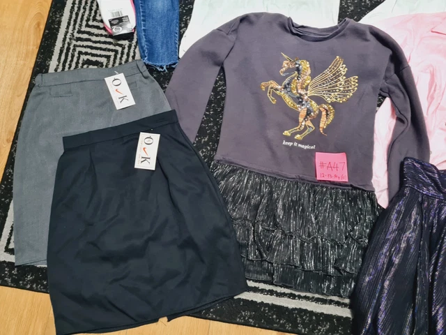 #A47💜 Huge Bundle Of Girls Clothes 12-13-14years GEORGE NEXT F&F HOLLISTER RALP 3
