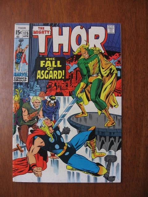 MIGHTY THOR #175 Marvel Comic Book 1970 Loki Mid-Grade