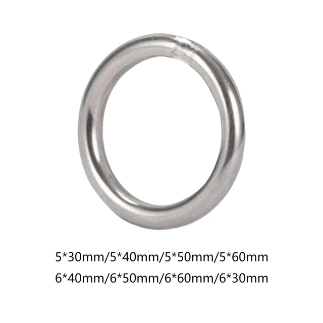 10 piezas juntas tóricas soldadas plata collares correa bolsillos redondos