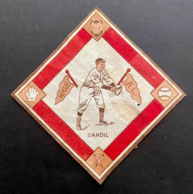 1914 B18 Blankets - Chick Gandil Black Sox!! - Brown pennants - Must See!! 1914 B18 Blankets - Chick Gandil Black Sox!! - Brown pennants - Must See!!