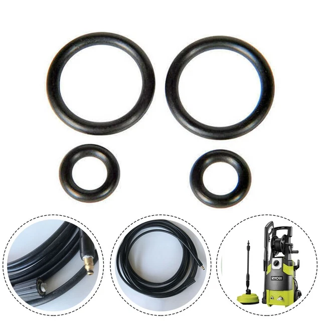 Lot De 2 Bagues D'étanchéité Silicone Pour Tuyau Vidange Machine à Laver - Anti-odeurs, Facile à Poser