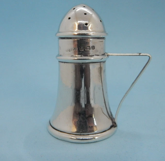 Pentola in pepe da cucina argento massiccio edoardiano. Saunders & Shepherd Londra 1908