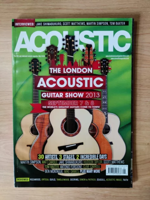 Acoustic Guitar Magazine, The London Acoustic Guitar Show - Issue 82 Aug 2013