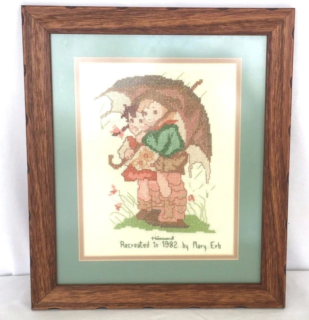 "Imagen Hummel Hummel De Colección Clima Tormentoso Mary Erb enmarcada 17 x 14 1/2"