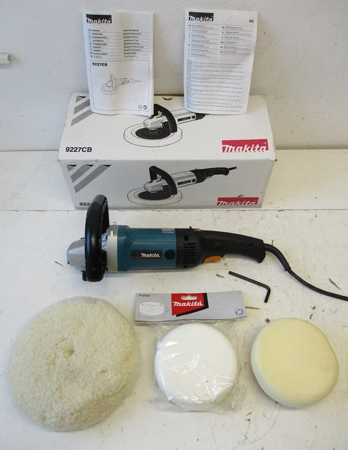 Lucidatrice smerigliatrice rotante Makita 9227CB 180 mm 1200 W + accessori (LS-320) *