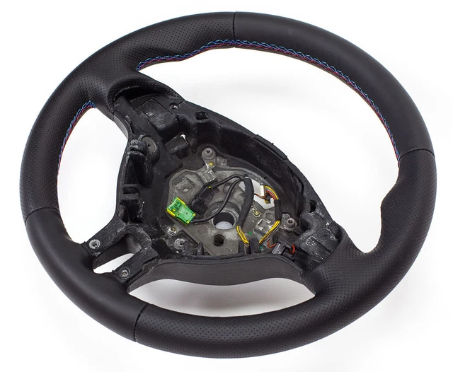 Couvre-volant Cuir Royal Pour BMW X5 E53 - Noir - Aiguille Et Fil Inclus