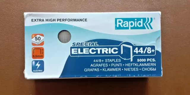 Rapid Special Electric staples 44/8+ 5000 staples