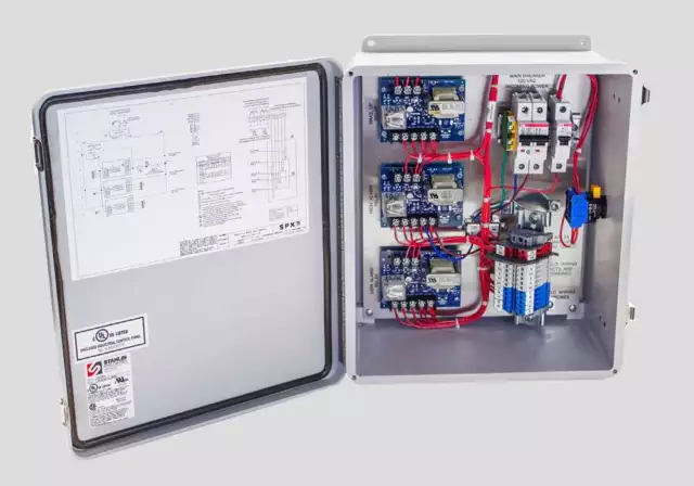 SPX Cooling Technologies Marley LLC Water Level Control System Panel User Manual