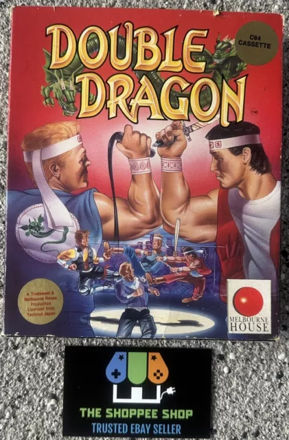 Double Dragon | Commodore C64 Cassette | Boxed & instructions | Free AU Postage