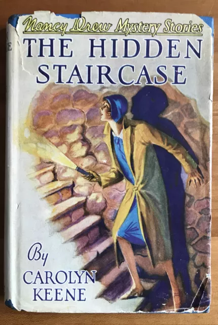 Nancy Drew Mystery: The Hidden Staircase #2 Carolyn Keene HC/DJ 1930 VTG