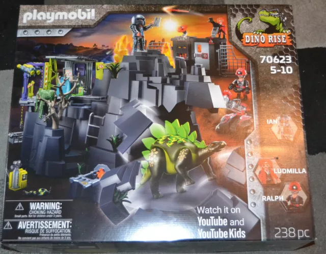 PLAYMOBIL 70623 Dino Rise Dino Rock Neuf