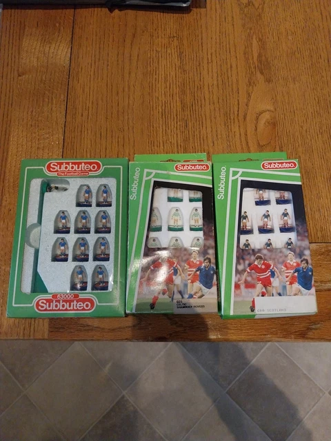 subbuteo lightweight teams Celtic 25 Rangers 655 Scotland 680