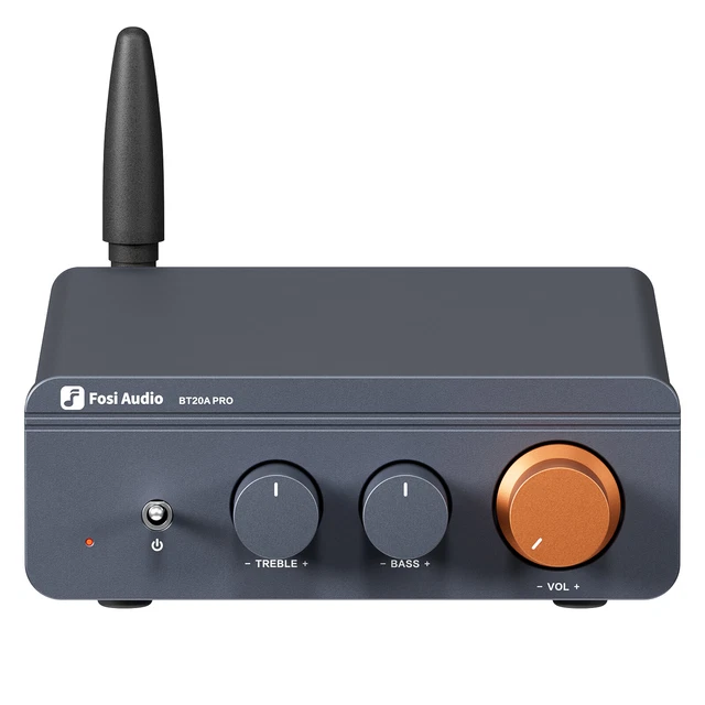 Fosi Audio TB10D HiFi Digital Amplifier - 300W X 2 TPA3255 Class D Home Audio Amp