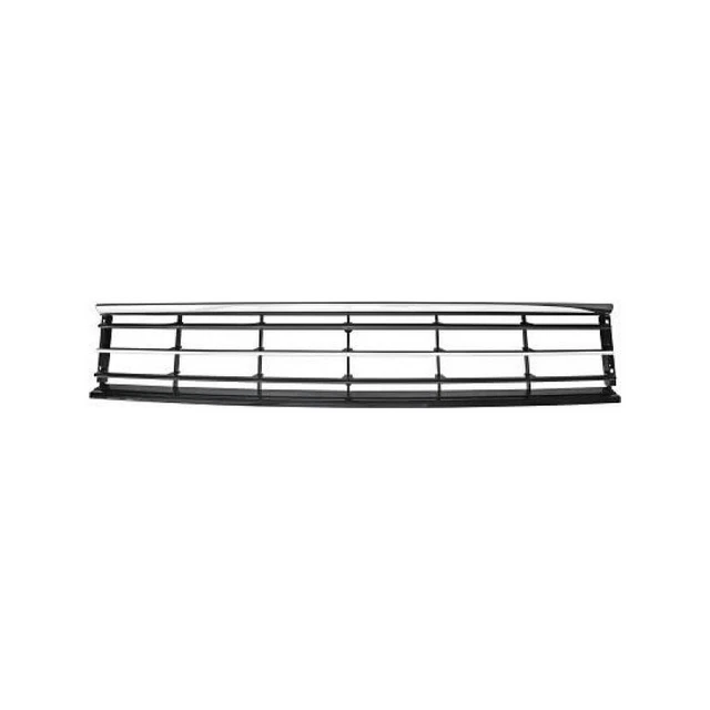 Grille De Pare-Choc Avant Centrale Noire - Compatible Dacia Sandero 1 2008-2012 Réf. 8200735103