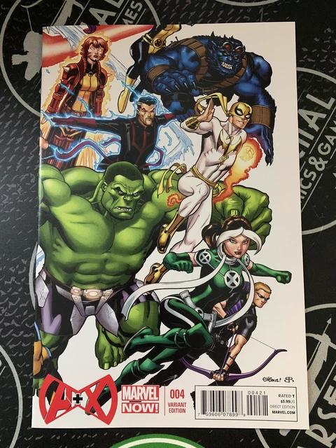 A+X #4 2013 Marvel Comics 1:25 McGuinness Variant Avengers Plus X-Men Rare HTF