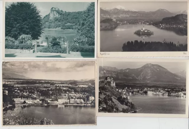 BLED YUGOSLAVIA 19 Vintage Postcards Mostly pre-1950 (L5158)