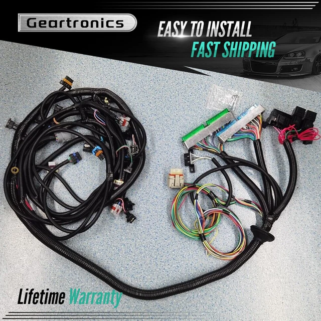 LS SWAP STANDALONE Wiring Harness 9704 LS1 DriveByWire DBW 4L60E