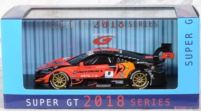 EBBRO 45516 ARTA NSX-GT SUPER GT GT500 2017 No.8 1/43 Orange