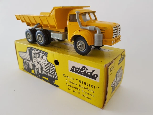 Camion Benne Joustra Somua Réf.456 – Tôle, France 1957 (occasion Vintage)