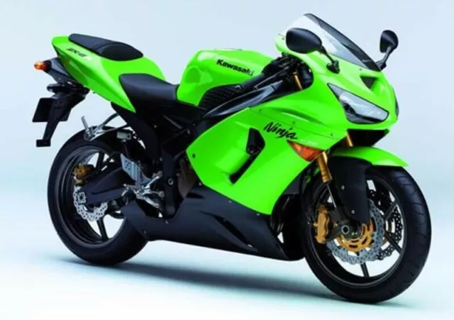 Manuale officina Kawasaki Ninja ZX6r 2005-2006 ita  pdf