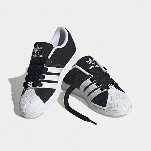 Mens Adidas Originals Superstar Supermodified Trainers - All Sizes - Black/White