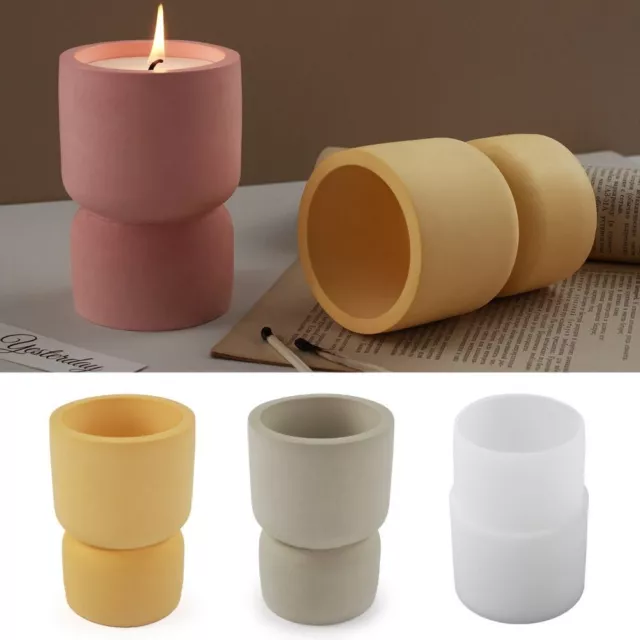Silikon Kerzen glas form DIY-Handwerk Aromatherapie-Ständer  Heim dekor
