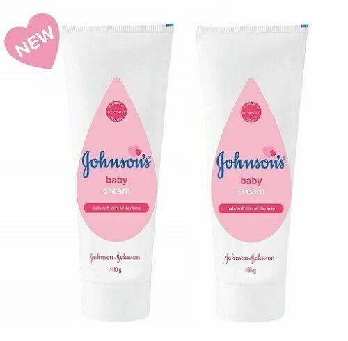 Lot de 2 de Johnson's Baby Cream, 100 g - Prix bas ll