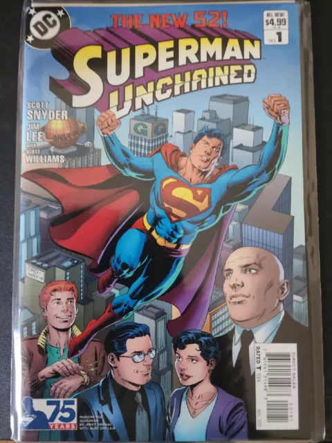Superman Unchained #1 Jerry Ordway Modern Age Superman Variant - 1/25