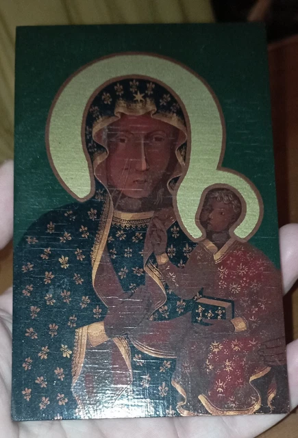 Estampa Virgen Negra De Częstochwa