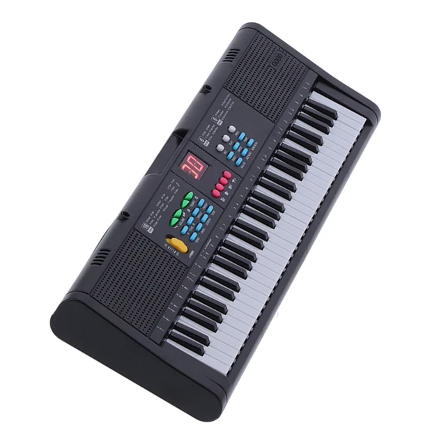 61-Key Digital Electronic Keyboard Piano With Light Up Keys, Portable Beginner K