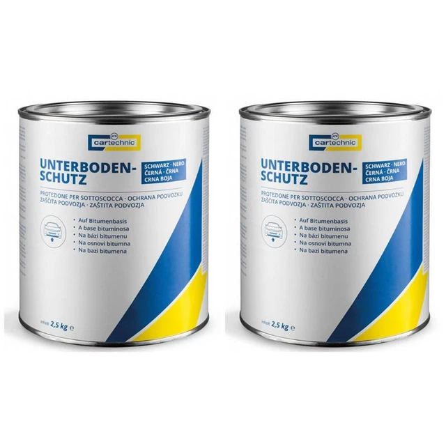 2 x Cartechnic Unterbodenschutz 2,5kg 40 27289 01324 4 Bitumen Versiegelung