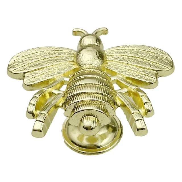 Bee Shape Zinc Alloy Furniture Handle Door Cabinets Knobs for Children