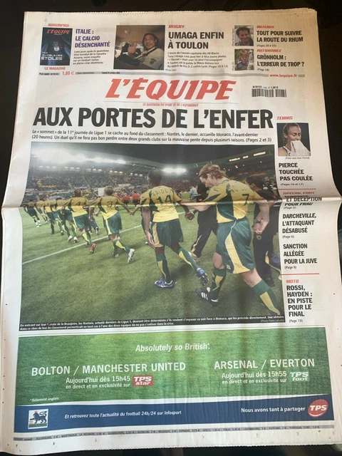 L'Equpe Journal 23/9/2003; L'EPO perd Chouk/ Monaco et prvlèges