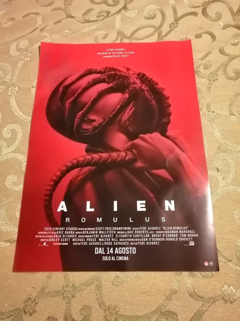 FILM ALIEN ROMULUS (2024) Poster Manifesto Locandina Cinema ITA EUR 5 ...
