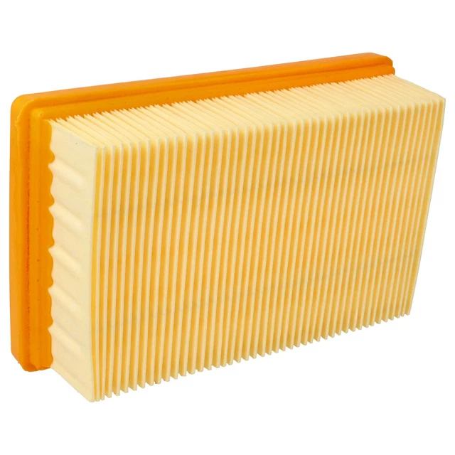 Filtre Plissé Plat De Remplacement Pour Kärcher 6.904-367.0 Et 6.907-012.0 - Neuf, Jaune, 153 G