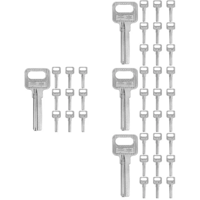 house door blank keys 40 pz chiave vuota accessori serrature chiave bagno vuota