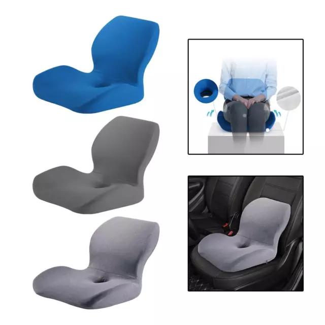 Memory Foam Bürostuhl Kissen weiche Unterstützung Taille Rückenkissen Sitz Hüftpolster für