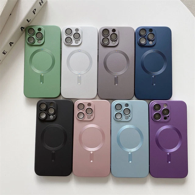 Magsafe Schutzhülle für iPhone 14 13 12 Pro Max 11 magnetische Slim Tasche Case