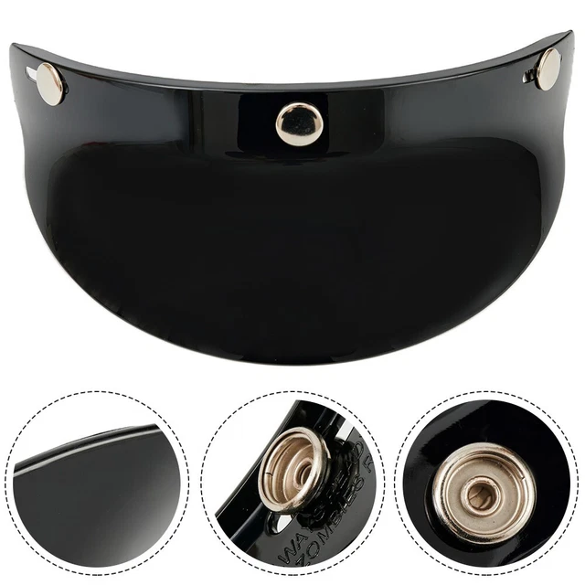 Motorcycle Helmet Peak 3-Snap Accessories Helmets Peak Protector R Peak