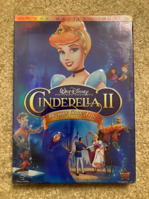 Disney’s Cinderella II: Dreams Come True (DVD, 2002) **BRAND NEW, MINT** SEALED