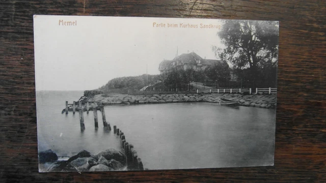 AK Memel Kurhaus Sandkrug