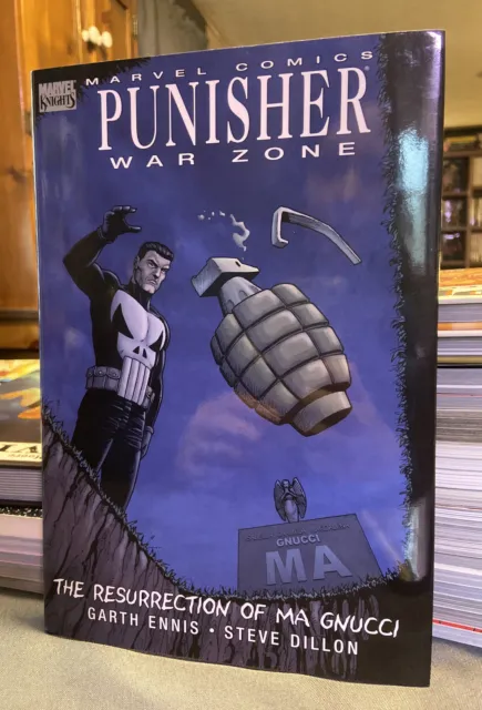 PUNISHER WAR ZONE: The Resurrection Of Ma Gnucci Hardcover, Marvel