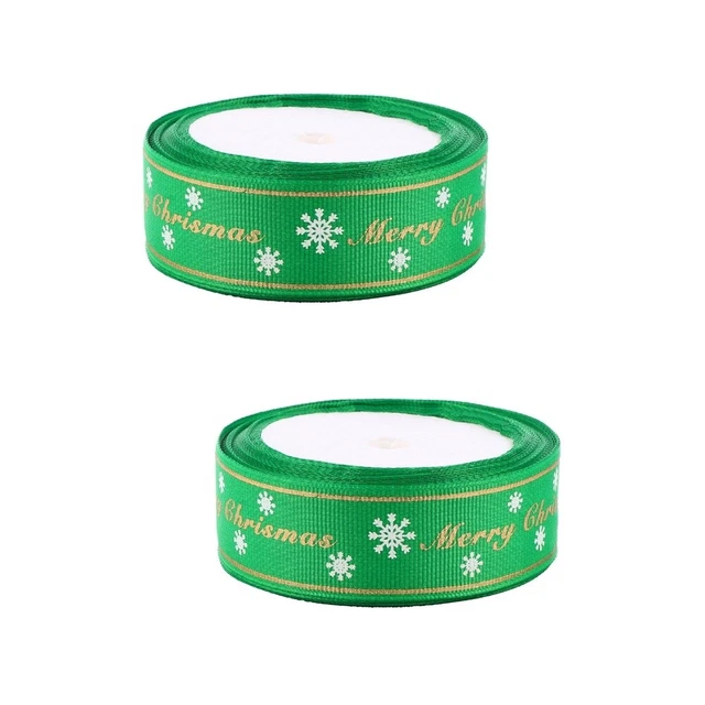 2 Pc Gift Package Ribbon Christmas Ribbon Home Accessories Household