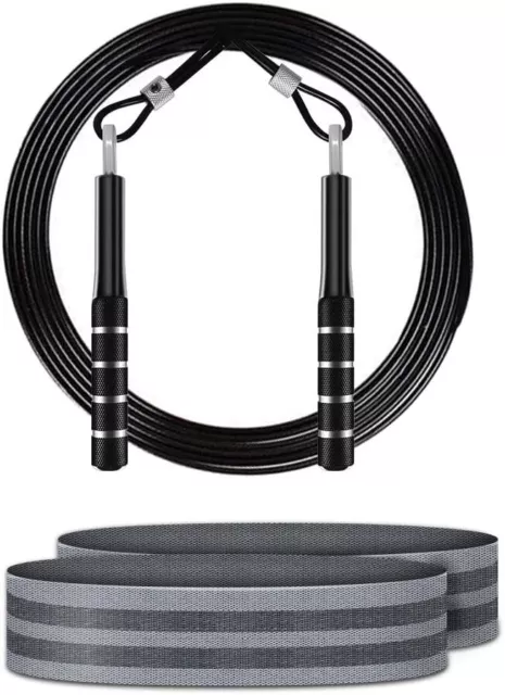 Jump Rope, Speed Jump Rope Workout Fast Jumping Rope NonSlip Handle