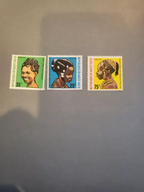 Stamps Burkina Faso Scott #272-4 nh