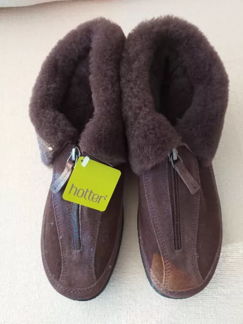 Hotter ladies hotsell slippers size 7