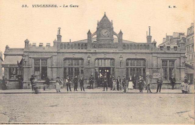 CPA Dept 94 Val de Marne - Vincennes la Gare