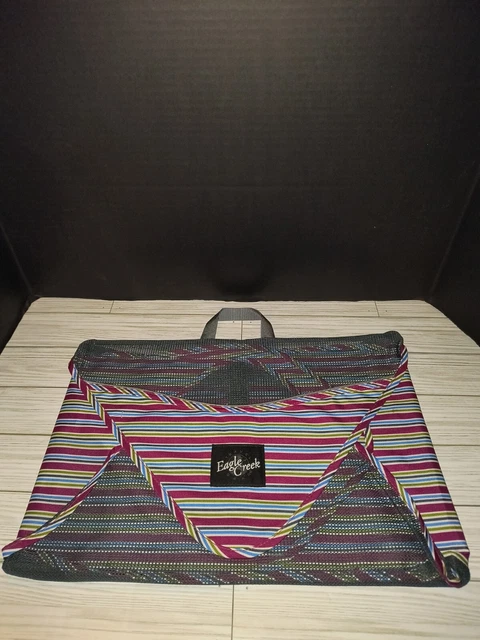 Eagle Creek Travel Gear Pack It Garment Folder 17” X 12” Multicolor & Black Mesh