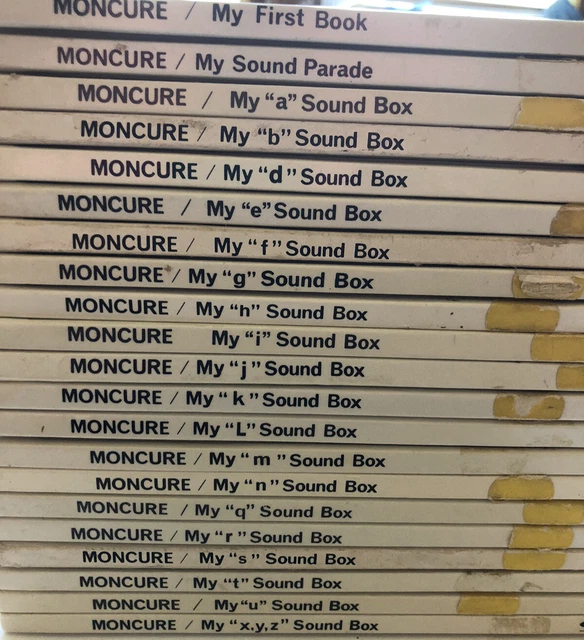 My First Steps To Reading Missing C,O,P,V,W Lot of 21 + My First Book & My Sound