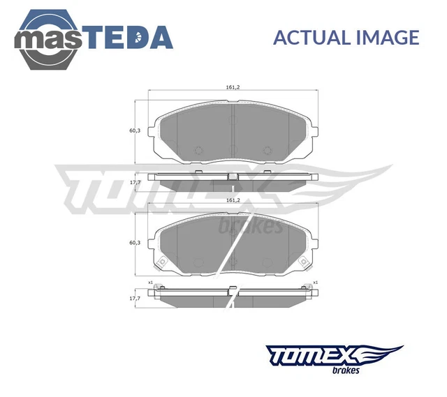 Tx 19-68 Brake Pads Set Braking Pad Front Tomex Brakes New Oe Replacement